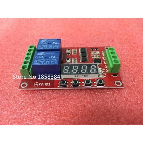 5PCS/LOT 5V,12 V 24V /FRM02 2 roads Multifunctional Relay Module / Loop Delay / timer switchself-locking