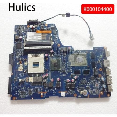 Hulics Original K000104400 Motherboard for Toshiba Satellite A660 A665 HM55 NWQAA D12 LA-6062P