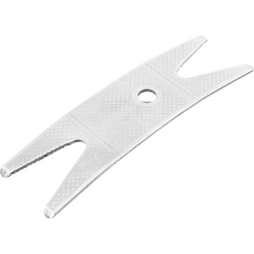 Multifunction Stainless Steel Guitar Bass Knob Tuner Spanner Wrench Bushing Remove Rotation Tool for Electric Guitar Bass