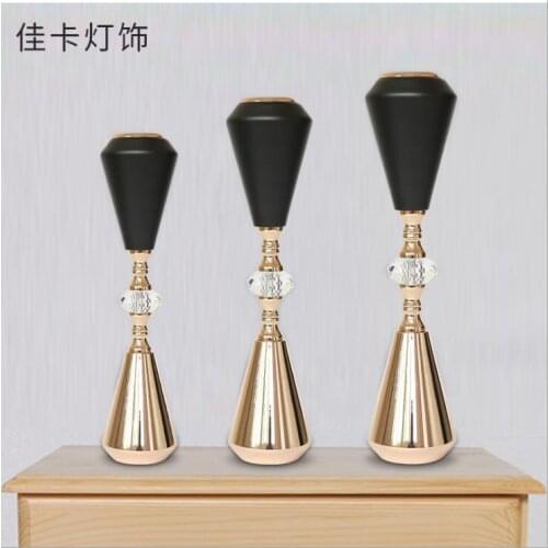 Fashion 1 light metal gold candle stand metal candle holders wedding stand wedding table centerpieces for home decoration ZT165