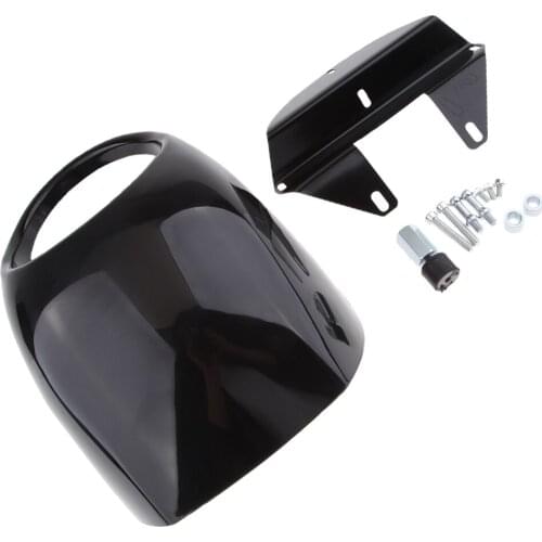 Motorcycle Universal Headlight Fairing Wind Screen with Mounting Hardware
