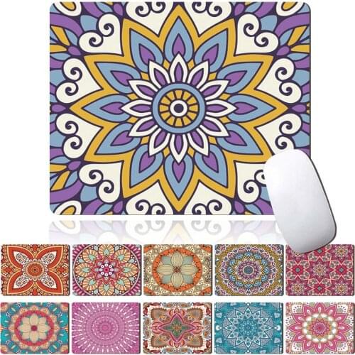 Mouse Pad 21x25cm Mousepad PU Leather Waterproof Mats Deskpad Small Size Universal