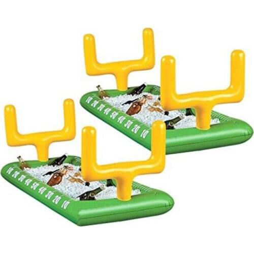 Inflatable Antler Ice Bar Floating Row Inflable Air Mattress Tray Water Swimming Pool Float Board Food Drink Holder Salad Plate