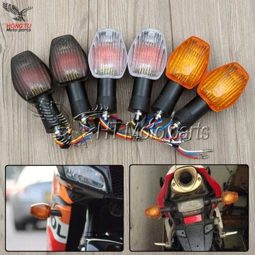 1 pair of motorcycle turn signals For Honda CBR600 F4i/F5 CBR1000 RR CBR600 CB900 Hornet 919 CB900 CB400 05-up CB1300