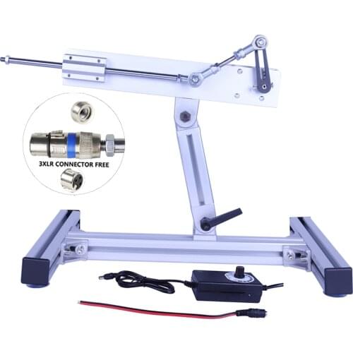 FREDORCH H3 Sex Machine Reciprocating Linear Motor Kit Aluminium Alloy Stand Speed Regulation Power Adapter Free End Connector