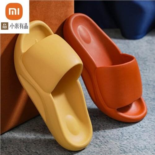 Xiaomi youpin couple fashion slippers summer indoor and outdoor bathing non-slip bathroom platform slippers