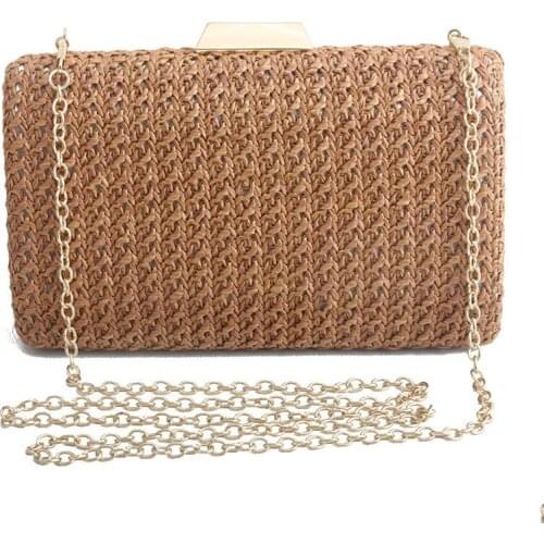 Straw Bag 2019 New Style Clutches Purse Shoulder Bag Summer Travel Beach Bag Luxury Handbags Women Bags Designer bolsa feminina