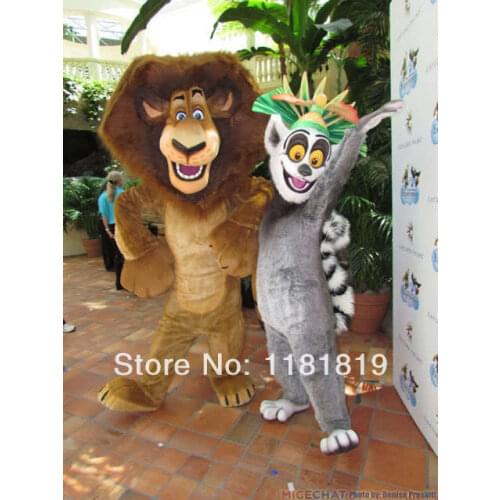 MASCOT lemur and leo mascot costume custom fancy costume anime cosplay mascotte fancy dress carnival costume