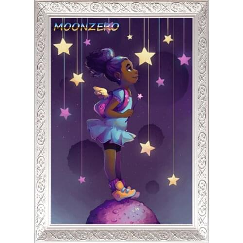 Wish Upon A Star DIY Diamond Painting Cross Stitch Full Cristal Square Mosaic Embroidery Rhinestone Gift Set Needlework Hobby