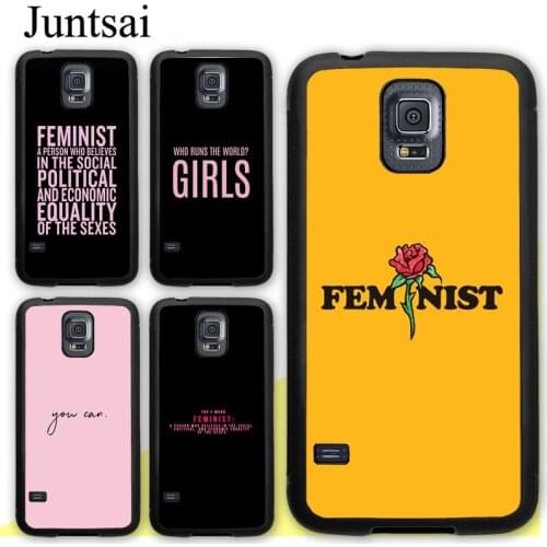 Girl Power Boss Women Feminist Case For Samsung Galaxy A51 A71 A31 A21S A20e A50 A70 M31 M21 S9 S10 S20 Plus Note 20 Ultra
