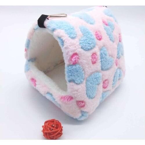 Winter Warm Small Animal Pet Hamster House Bed Rat Squirrel Guinea Winter Warm Hanging House Cage Hamster Nest