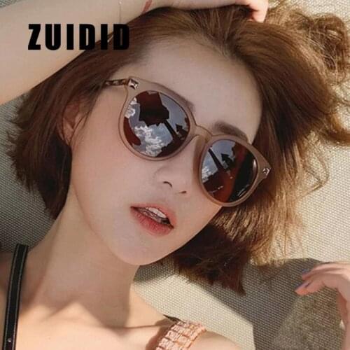 ZUIDID Round Sunglasses Women Fashion Vintage Ladies Sun Glasses Brand Designer Trend Silver Lens Mirror Eyewear Female Oculos