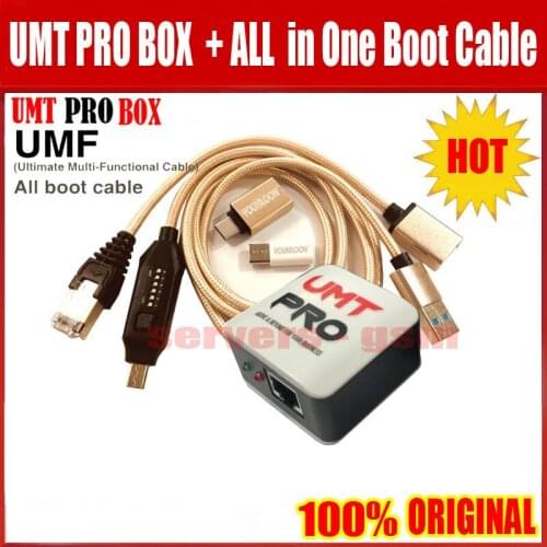 2021 Edition Newest Original UMT Pro BOX / (UMT Box+Avb Box 2 in1) with USB Cable + (UMF)All in one boot cable