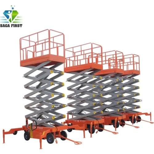 320kg 10meters Automatic Electric Scissor Lift