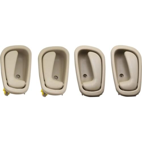 4PCS BEIGE Interior door handle for FOR TOYOTA Corolla 1998 1999 2000 2001 2002