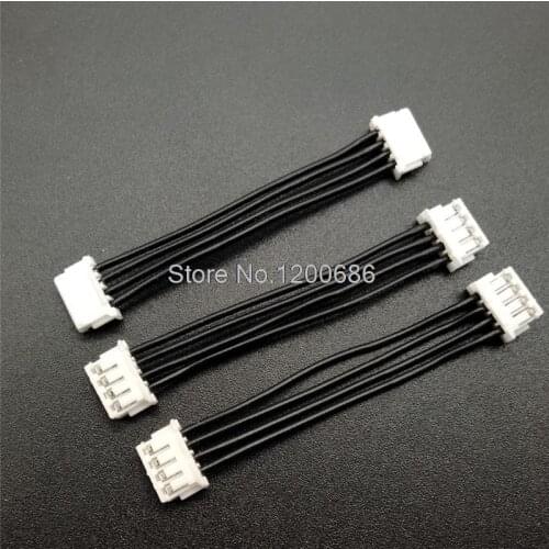 5CM Custom assembly 28AWG 1.5 mm ZH pitch connector housing cable wire harness Female Double Connector 50MM 1007 28 AWG