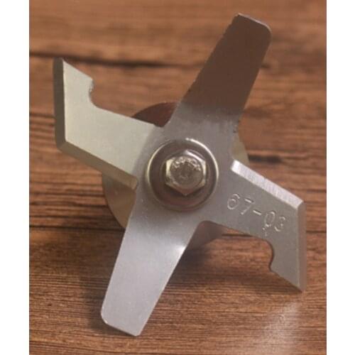 767 800 Stainless Steel Hardened Six Mixing and Cutting TWK 767 TM800 Blades Knife Ice Crusher Blades Blender Spare Parts 67-03