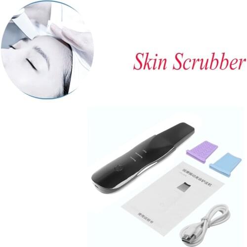 Skin Scrubber Deep Cleaning Face Scrubber Vibrating Facial Cleansing Reduce Wrinkles Skin Spatula Peeling Beauty Instrument