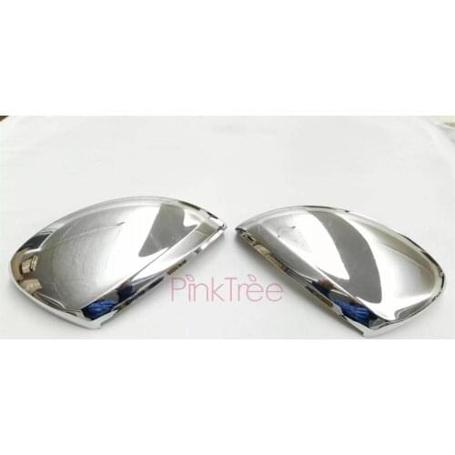 Chrome Car Styling Rear View Mirror Cover Overlay Panel 2009 2010 2011 2012 2013 2014 2015 For Volkswagen VW Tiguan Accessories