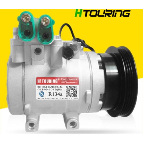 HS15 AC Compressor for Hyundai Elantra Tiburon Matrix 97701-2D100 97701-2E000 97701-09000 97701-2C100 F500CD1BA05 F500NA5BA02