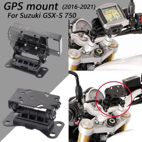 New Navigation Bracket For Suzuki GSX-S 750 GSXS750 GSXS 750 Motorcycle GPS Navigator USB Charging Phone Holder 2016-2021 2020