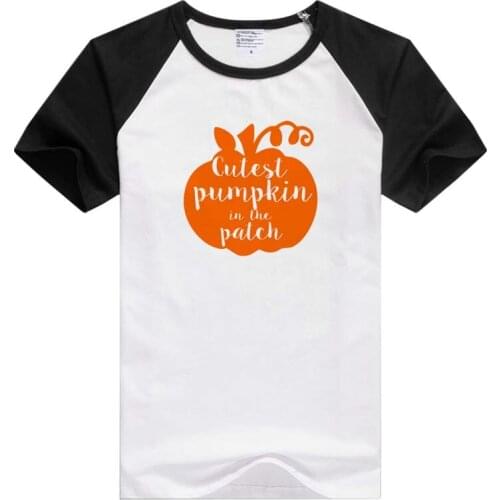 Cutest pumpkin in the patch short sleeve casual men T-shirt Comfortable Tshirt Cool Novelty tee funny design GA266