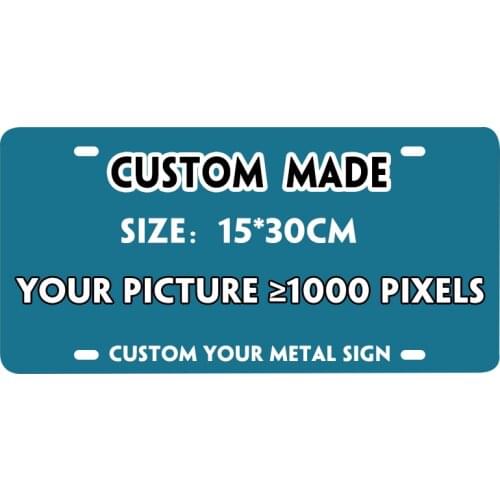 [SQ-DGLZ] Custom Metal Plaque Decorative Licese Plate Metal Sign Wall Decor Tin Sign Home Decor Painting Plaques Art Poster