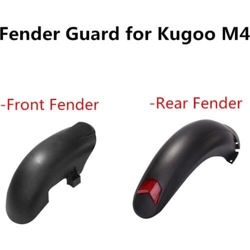 Electric Scooter Rear Tire Tyre Fender Guard Accessories Parts Back Mudguard with Tail Light for Kugoo M4 Scooter Replacement