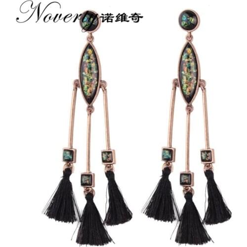 2019 New Retro Bohemia Irregular Geometric Unique Tassels Earrings Womens Fashion Jewelry Accessories Gifts