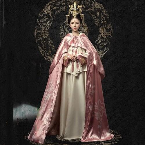 Jin Womens Costume Hanfu Photo House Thematic Photography Costume Princess Cloak Performance Hanfu