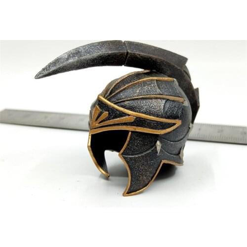 In Stock TBLeague PL2020-172 B 1/6th Royal Defender Guard Dark Black Version Head Helmet Model For Usual 12inch Doll Female