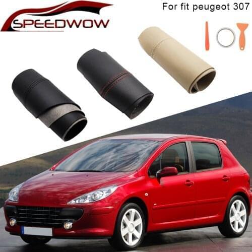 SPEEDWOW Car Door Armrest Panel Cover Protective Trim Front Rear Door Panels For Peugeot 307 2004-2013 Car Interior Parts 4 PCS