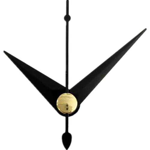 Wholesale 50Sets Black Metal Short Battery Quartz Clock Hands for DIY Wall Clock from Chinese