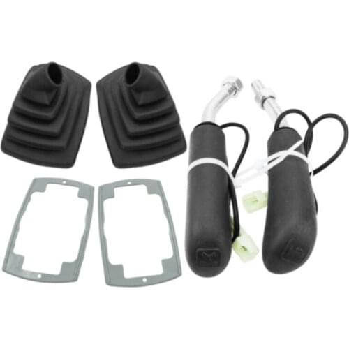 Excavator Accessory For Kobelco SK200 210 240 260 250-8 Super 8 Excavator Lever handle rubber dustproof cover Joystick grip cap