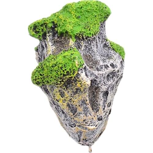 Aquarium Ornament, Undersea Floating Stone Fish Tank Decorations