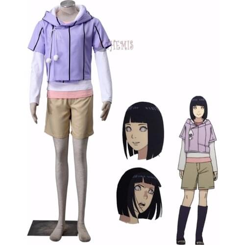 Athemis new Cosplay Costumes BORUTO-Hinata cosplay outfit THE LAST MOVIE