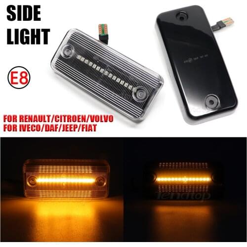 Turn Signal Side Light Side Marker Lamp Car Assessories Facelift For Iveco Fiat Ducato Citroen Relay Peugeot Boxer Renault VOLVO