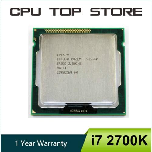 Intel Core i7 2700K 3.5GHz Quad-Core LGA 1155 CPU Processor SR0DG