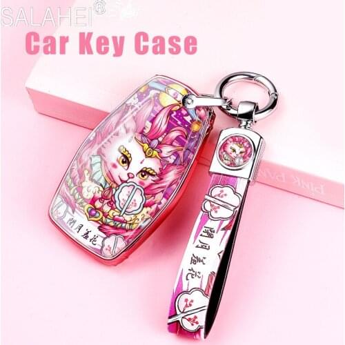 TPU Car Key Case Cover Key Fob For Geely Atlas Boyue NL3 EX7 Emgrand Global Hawk GX7 X7 EmgrarandX7 SUV GT GC9 borui Coolray X6