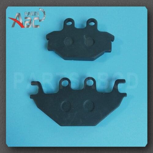 Black Dinli ATV quad brake pads Motorcycle brake pads for KAWASAKI ALFER APACHE CAGICA DERI DINLI EXPLORER