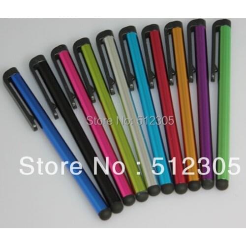 Colorful capacitive stylus pen touch screen pen for ipad mini iphone 5S 5C Table pc DHL fast shipping