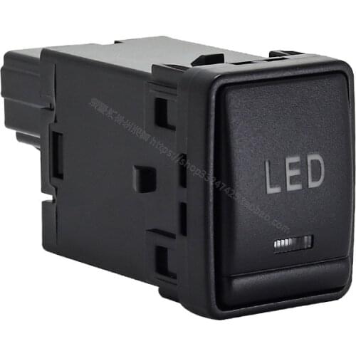 For Leaf 2014-2018 Fog Light LED DRL Automatic headlight Radar Parking Sensor Audio Music Seat heating Switch Button with wire