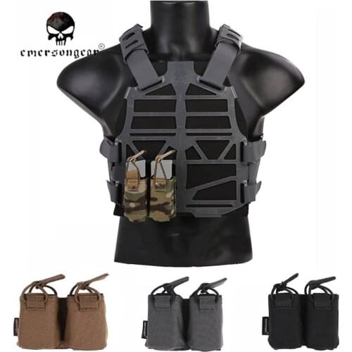 Emersongear Tactical Pouch Double Magzine Pouch For : SS VEST