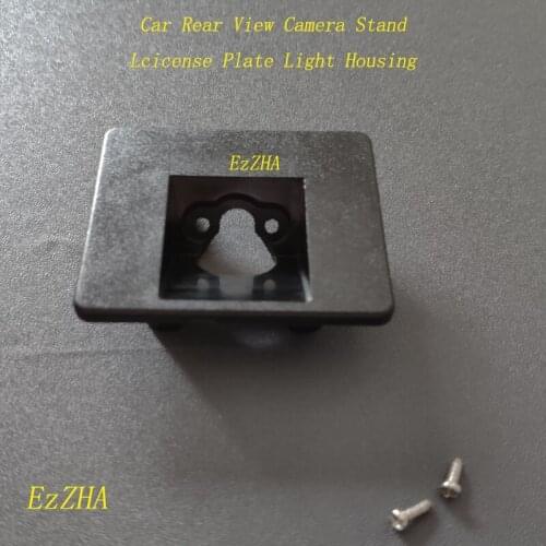 EzZHA Car Rear View Camera Bracket License Plate Light Housing Mount For Kia K4 2014 2015 2016 Forte Cerato Hatchback
