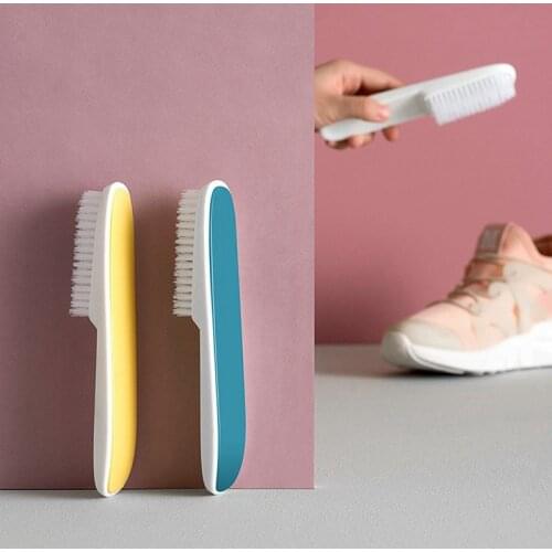 Multifunction Shoes Cleaning Brush Long Plastic Handle Shoes Wash Brush Cleaning tools Sneakers Shoes Washing Brushes