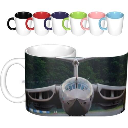 Mighty Ceramic Mugs Coffee Cups Milk Tea Mug Handley Page Raf Royal Air Force Plane Jet Creative Trending Vintage Gift Bottle
