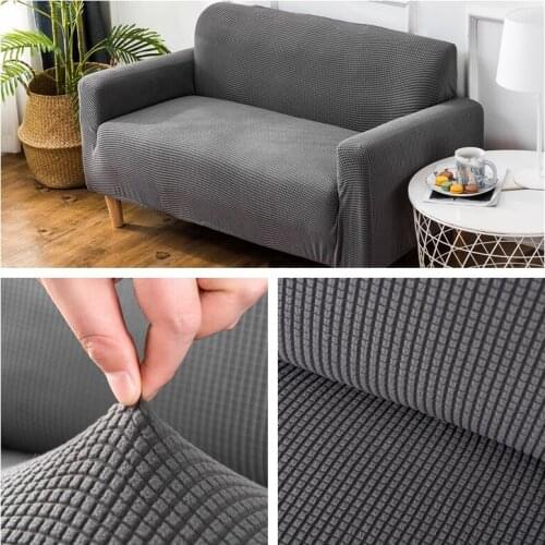 Sofa Chaise Cover Lounge Corner Sofa Cover for Living Room Velvet Sofa Slipcovers 1 2 3 4 Seats#SF05