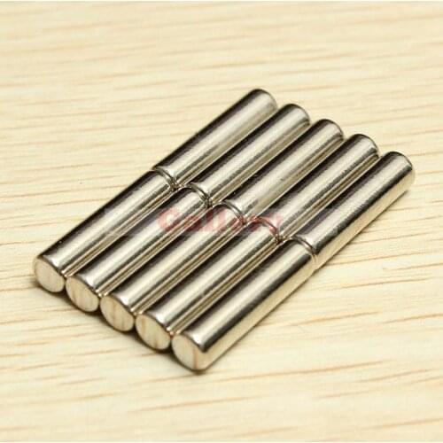 Rushed Iman 10 Pcs D4mmx16mm N42 Round Neodymium Magnets Rare Earth Magnet Rare Earth Magnet