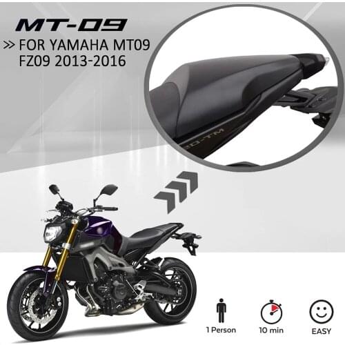 NEW Motorcycle Seat Cowl FOR YAMAHA MT-09 MT09 FZ09 2013-2016 Rear Passenger Seat Cover Fairing 2015 2014