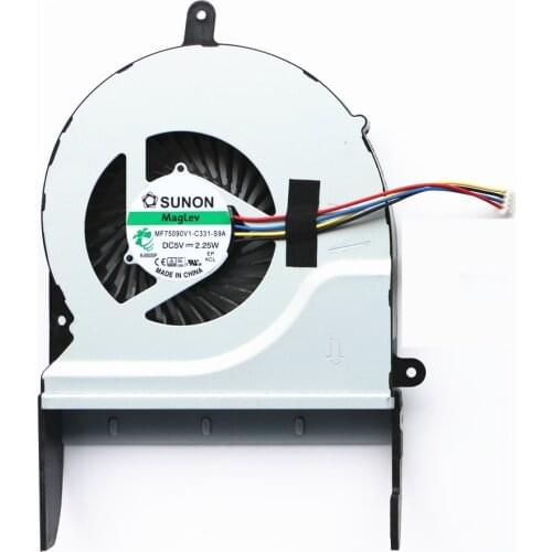 New MF75090V1-C331-S9A Cpu Fan For Asus N551Z N551ZU Cpu Cooling Fan